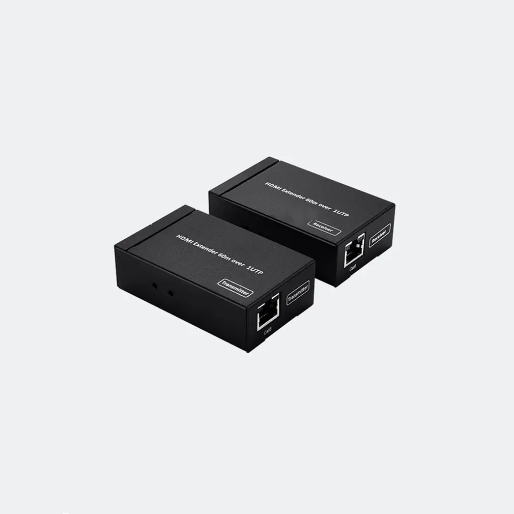 Hdmi удлинитель 60 м 120 м по Ethernet tcp/ip rj45 cat5e cat6 HDMI разветвитель hdmi удлинитель передатчик приемник для hd DVD PS3