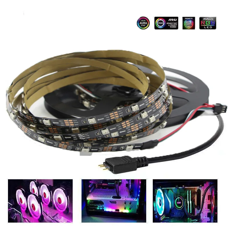 Led Strip Msi Mystic Light | Light Rgb Msi Aura Msi Mystic Light 12v - Led Strip - Aliexpress