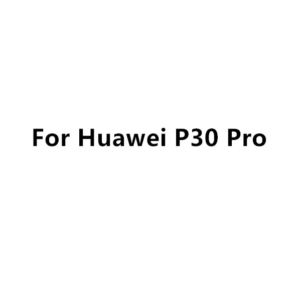Для huawei P20 Pro объектив для камеры телефона защитная пленка полное покрытие чехол для huawei Honor 10 20 Pro P30 Lite аксессуары для бампера - Цвет: For Huawei P30 Pro