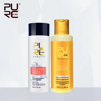 

Skin PURC 12% 100ml Banana flavor Brazilian keratin treatment Set Straightening hair Repair damage dry hair for Hair Care Set
