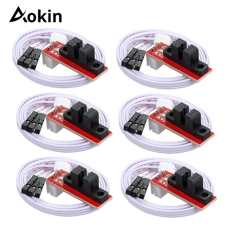 3D Printers Parts Optical Endstop Light Control Limit Switch for RAMPS 1.4 Board with 3 Pin Cable Red 3D Print Part Accessories