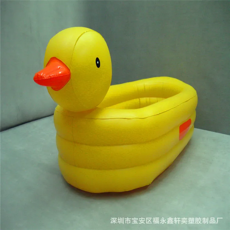 

Aerated Duck Children Bathtub Environmentally Friendly PVC Infant Baby Applicable Tub