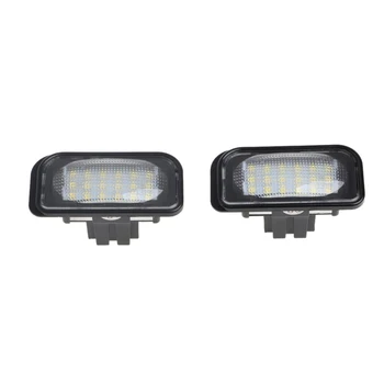 

2 Pcs No Error 18 LED SMD License Plate Light For Benz W203 W211 W219 R171 New