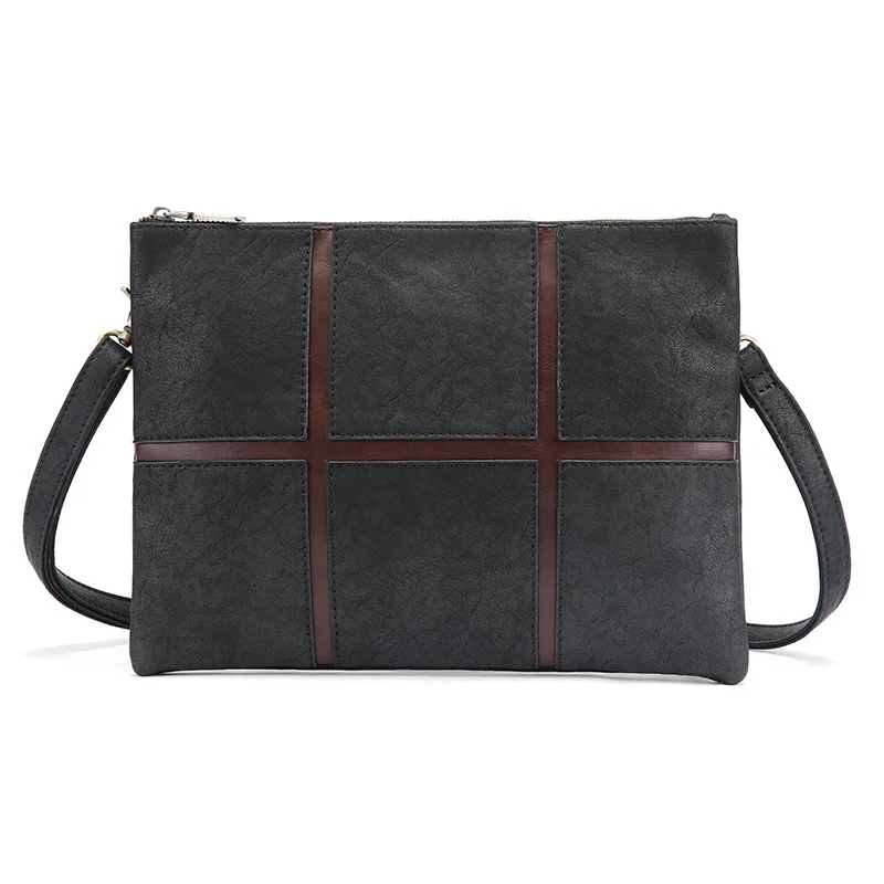 

2019 new tide bag retro Korean men and women holding bags