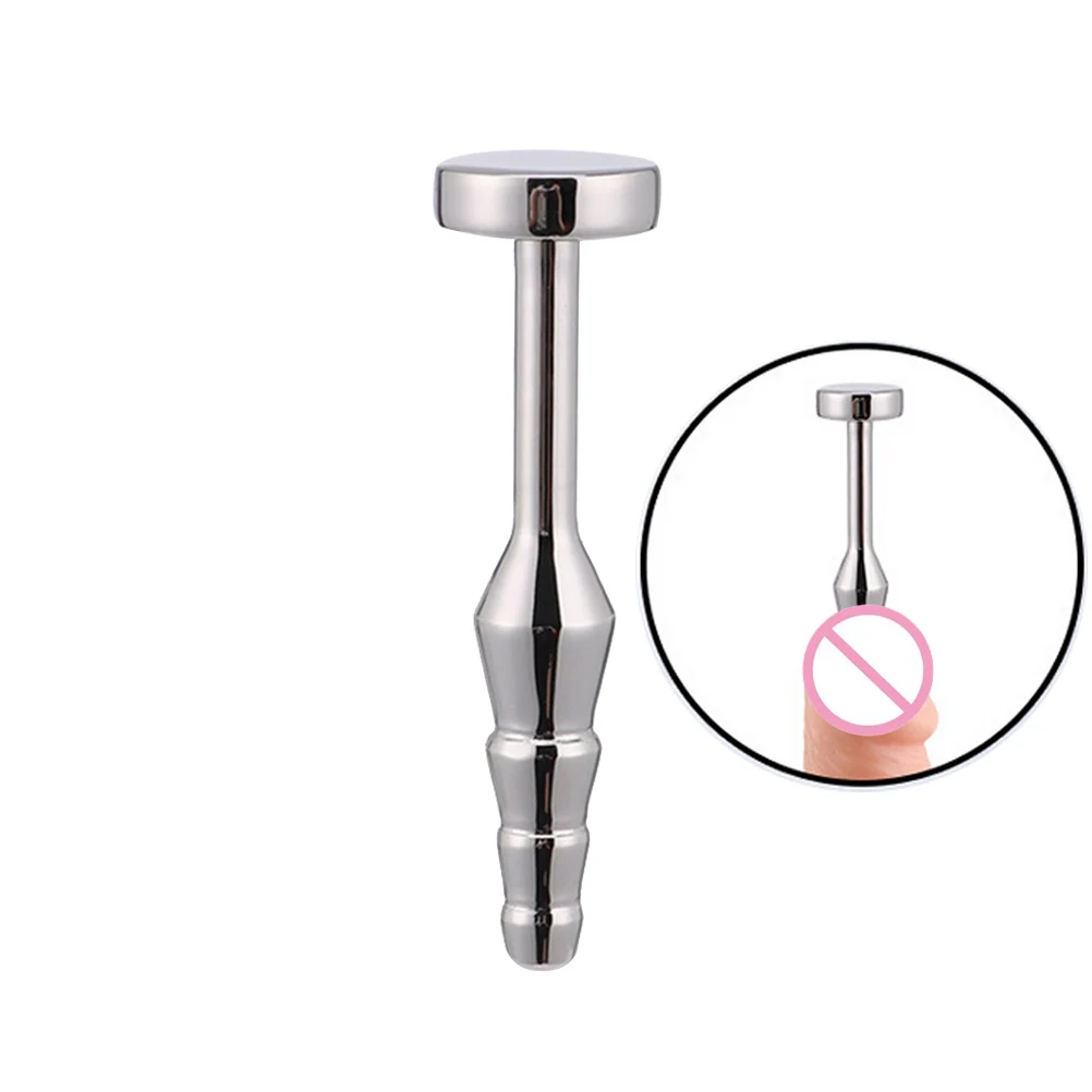54mm Mini Stainless Steel Penis Plug Urethral Sounds Sex Toys Stretching Urethral Dilators Catheters Adult Product New