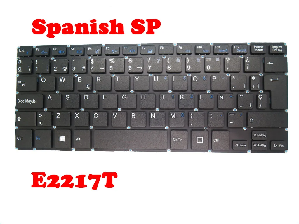 Клавиатура для ноутбука MEDION AKOYA E2217T MD60385 MSN 30021942 Бельгия BE/Франция FR/Венгрия