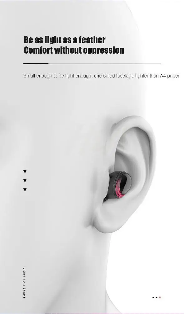 TWISTER.CK TWS Bluetooth V5.0 HIFI беспроводные наушники 8D стерео спортивные наушники гарнитура с зарядным устройством