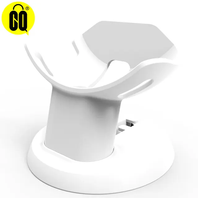2019 For Google Home Mini Desktop stand table holder Voice Assistants Compact Holder Case Plug in Kitchen Bedroom Audio Mount White-1PCS