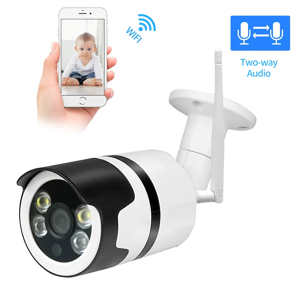 

1080P HD IP Camera Surveillance Wireless Camera CCTV WIFI Camera 2.0MP Security Camera APP Control Night Vision Two-Way Audio