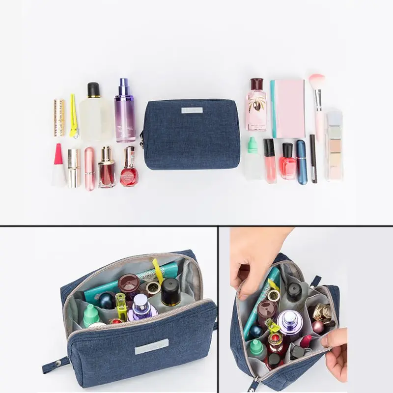 Косметичка, вместительная, косметичка, для путешествий, водонепроницаемая, для туалетных принадлежностей, для мытья, органайзер для женщин, 517D