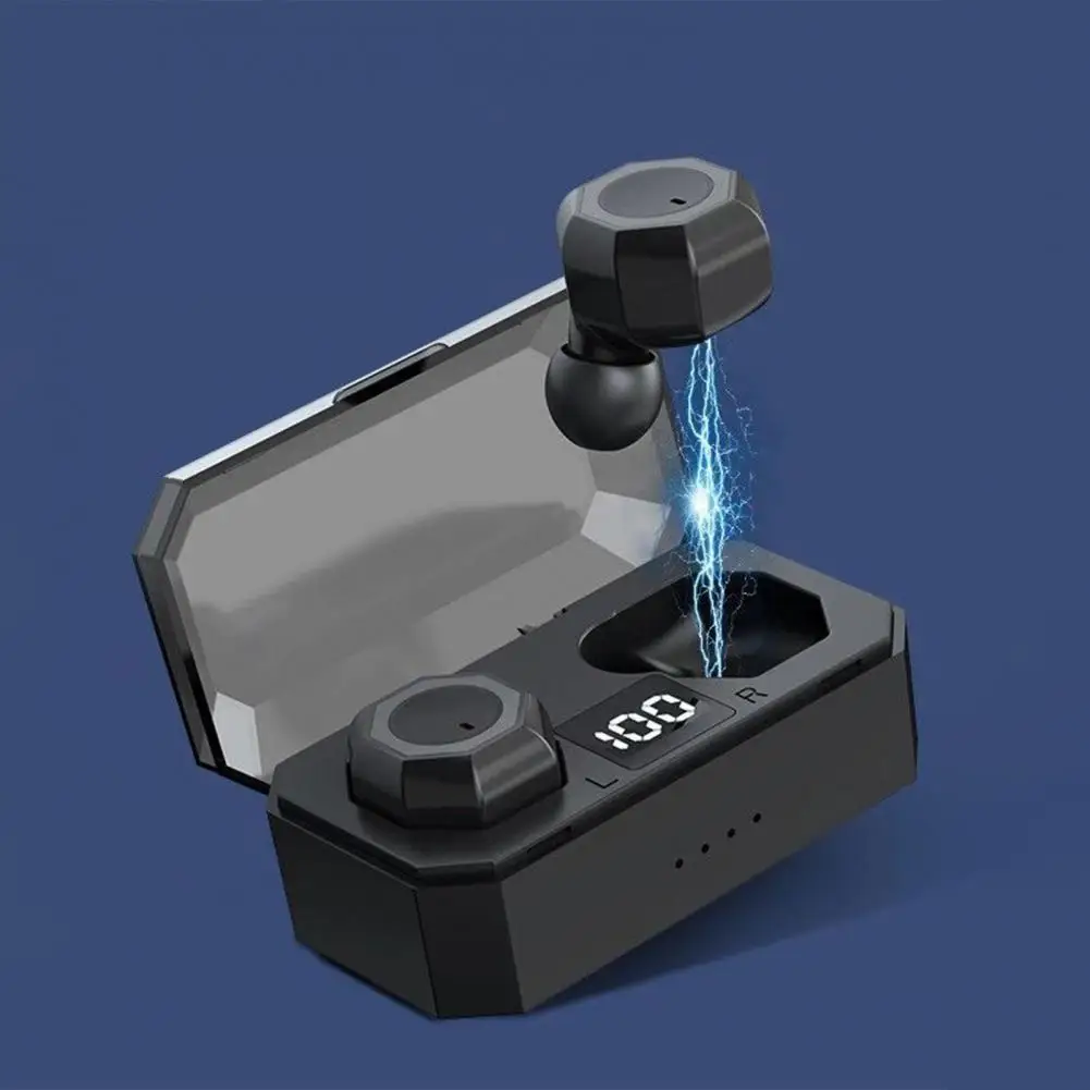 TWS-I4 Wireless 5.0 Headphone Touch Control Sports Bluetooth Earphone HiFi 9D Bass Stereo Headset | Электроника