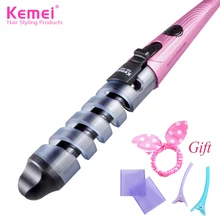 Турмалиновые керамические щипцы для завивки волос, быстрый нагрев, электрические щипцы для завивки волос, антиожоги, дизайн, ролик для волос, домашний инструмент для стрижки, 42