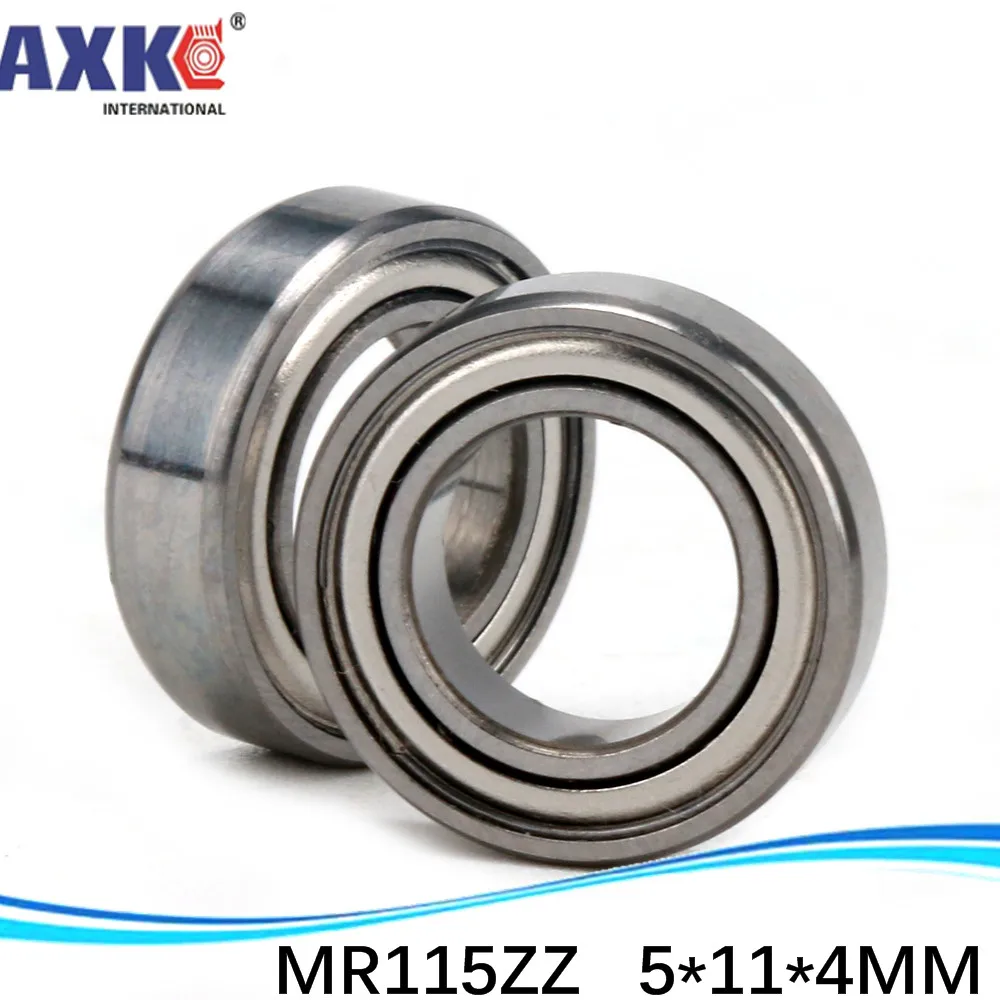 AXK SMR115 Z SMR115ZZ 5X11X4 мм Миниатюрный подшипник из нержавеющей стали материал 440C|Валы| |