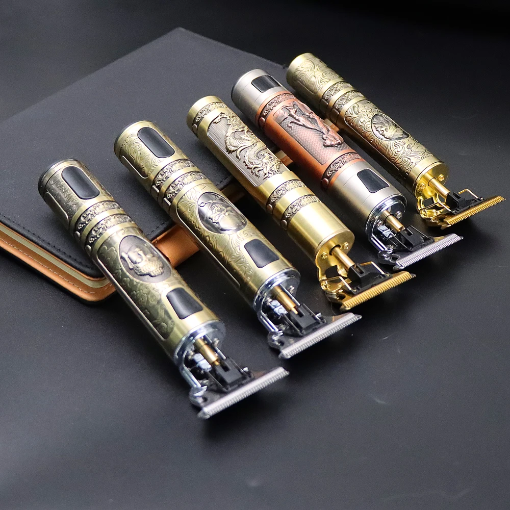 USB 2021 de pelo Clippers recargable afeitar la barba profesionales Máquina para cortar cabello barba peluquero corte de pelo
