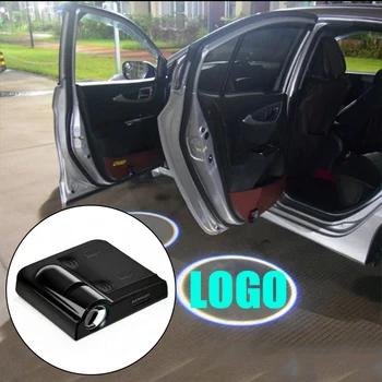 

2pcs For Mitsubishi ASX lancer Outlander 3000GT Led Logo Laser Projector Punching Lamp Car Door Light Courtesy Ghost Shadow