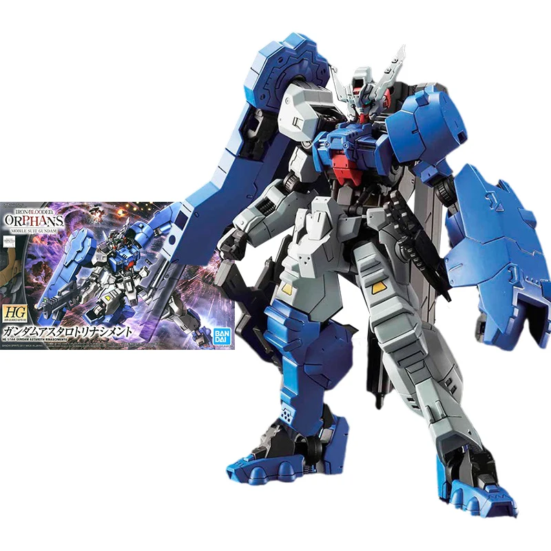 

Bandai Gundam Model Kit Anime Figure HG IBO ASW-G-29 Astaroth Rinascimento Genuine Gunpla Anime Action Figure Toys for Children