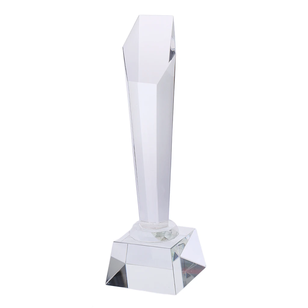 29cm Hexagon Cant Crystal Trophy Cup Encourage Souvenir for Championship 1Pc