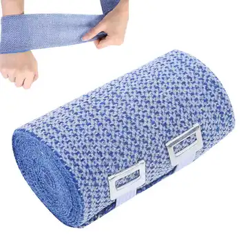 

Blue Cold Elastic Bandage Pain Relief Cold Body Ankle Wrist Wrap Emergency Therapy Tool Braces Supports C