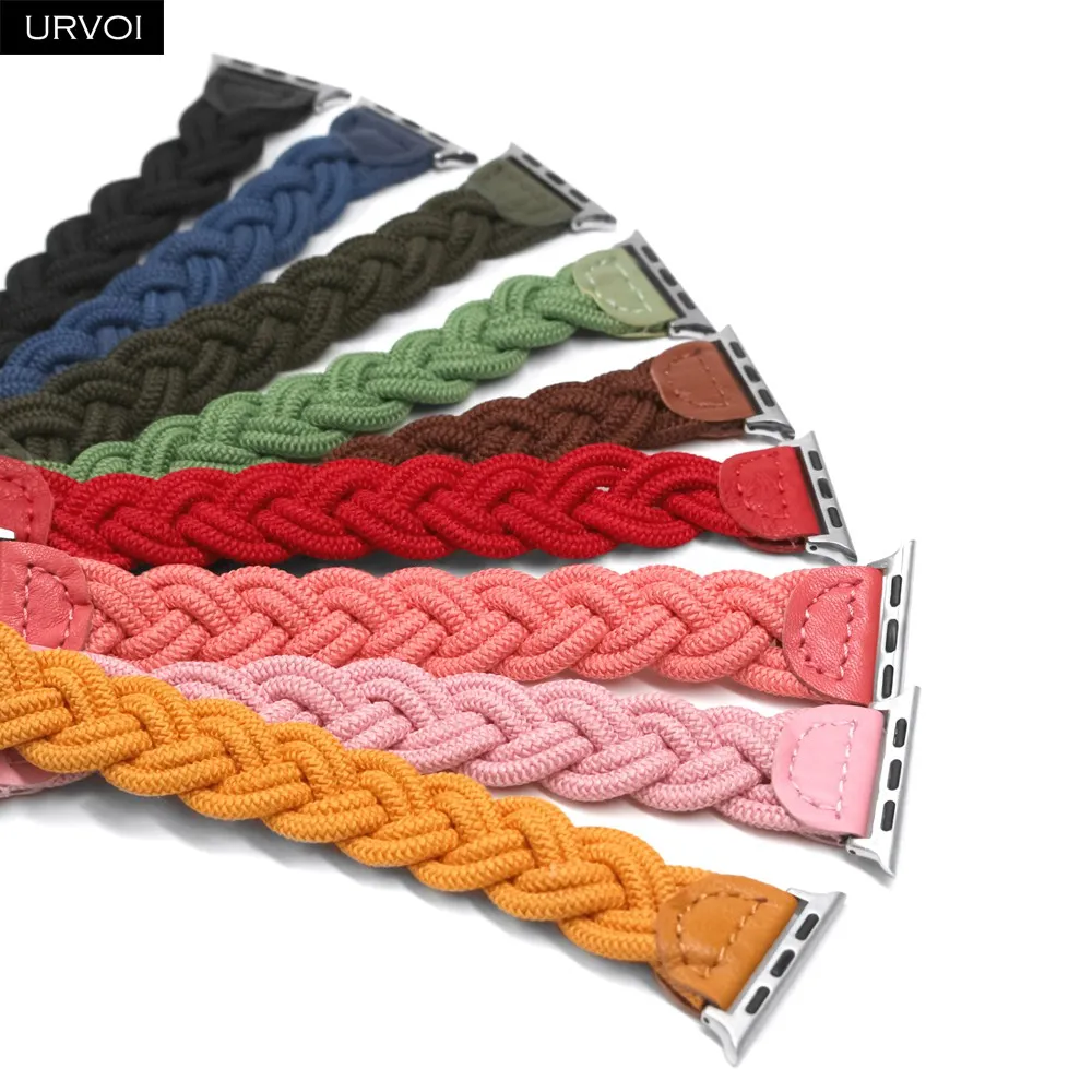 URVOI Braided Nylon Stretchable Watch Band - Classic Replacement Strap