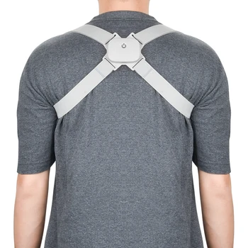

Adjustable Intelligent Posture Trainer Smart Posture Corrector Upper Back Brace Clavicle Support for Men and Women Pain Relief