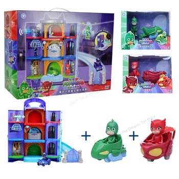 

PJ Masks Headquarters Big Scene Simulation Cat Kid Simulation Doll Boy Child Toy Birthday Gift