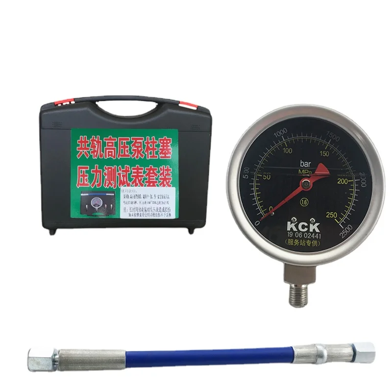 Diesel High Pressure Common Rail Pressure Gauge Oil Pump Plunger Oil