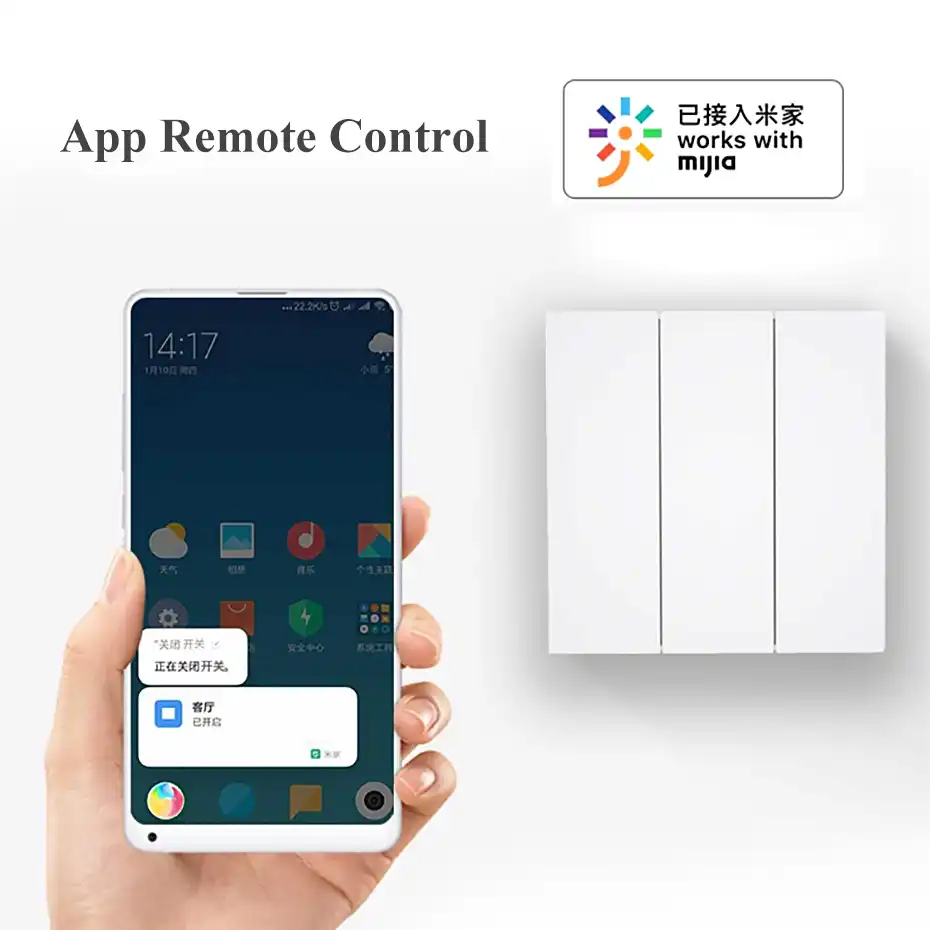Nuevo Xiaomi Mijia Ptx Interruptor De Pared De 100 240v Wifi