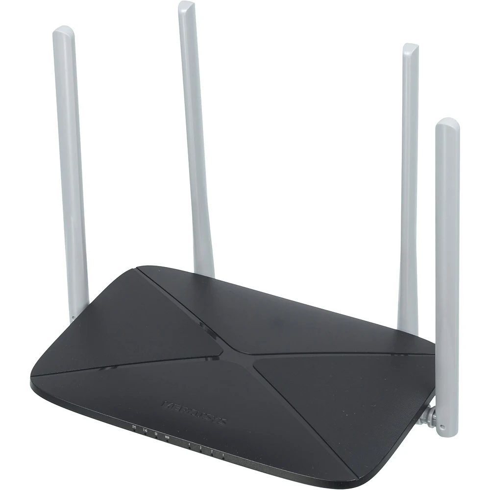 Роутер беспроводной Mercusys AC12 AC1200 10/100BASE-TX черный