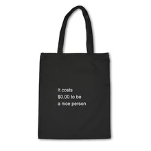 To Be A GOOD Man, женские сумки с буквенным принтом, тканевая Холщовая Сумка-тоут, хлопковая хозяйственная Женская эко многоразовая сумка через плечо