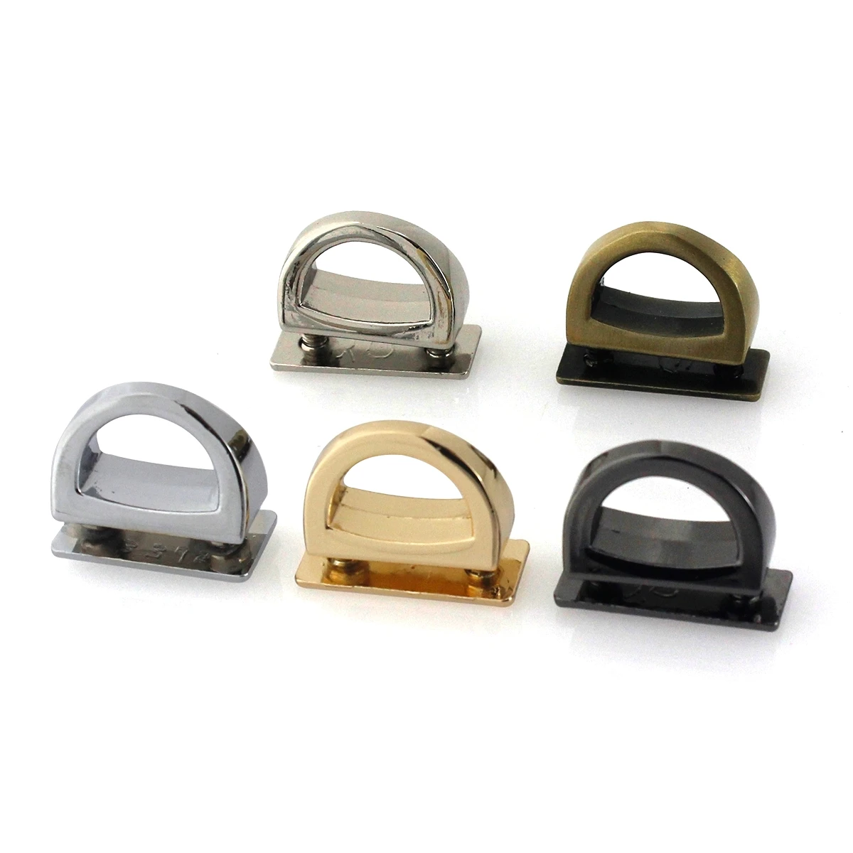 1pcs Bag Side Anchor hanger Clamps Hooks With Screws for Leather Craft