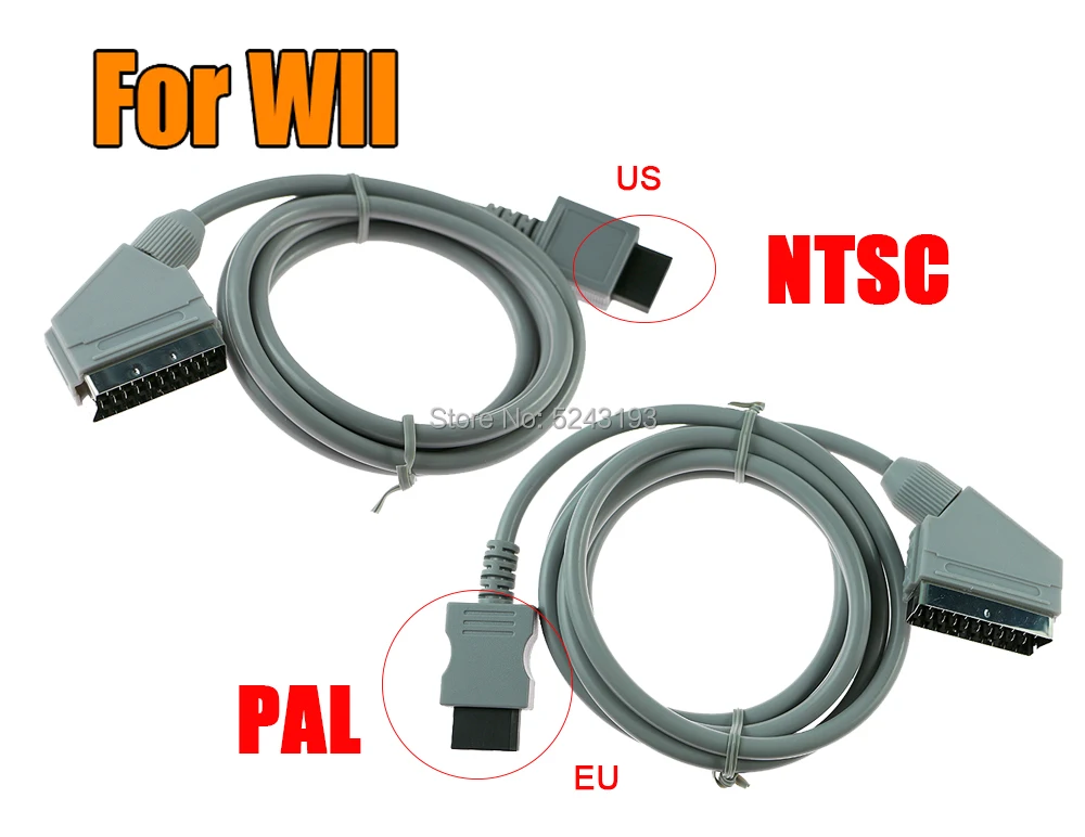 12pcs High Quality RGB Scart Video HD HDTV AV Cord Cable RGB SCART LEAD for  Nintendo Wii Wii U Video Game EU/US Plug (PAL/NTSC)|Replacement Parts &  Accessories| - AliExpress