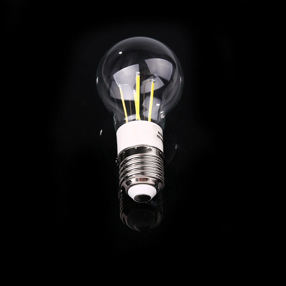 E27 AC/DC12V 4 Вт лампа edison Стекло прозрачный светильник лампа