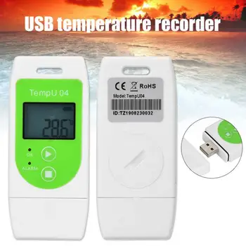 

LCD USB Temperature Recorder PDF Recorder Data Logger Temperature and Humidity Logger