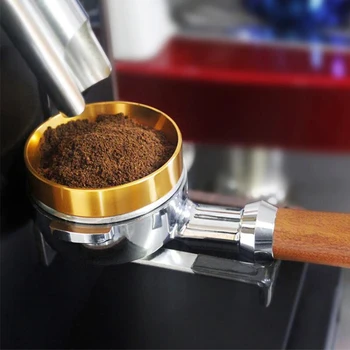 

51mm Coffee Portafilter for Delonghi EC680/EC685 Stainless Steel Replacement Filter with Dosing Ring, Easy to Use