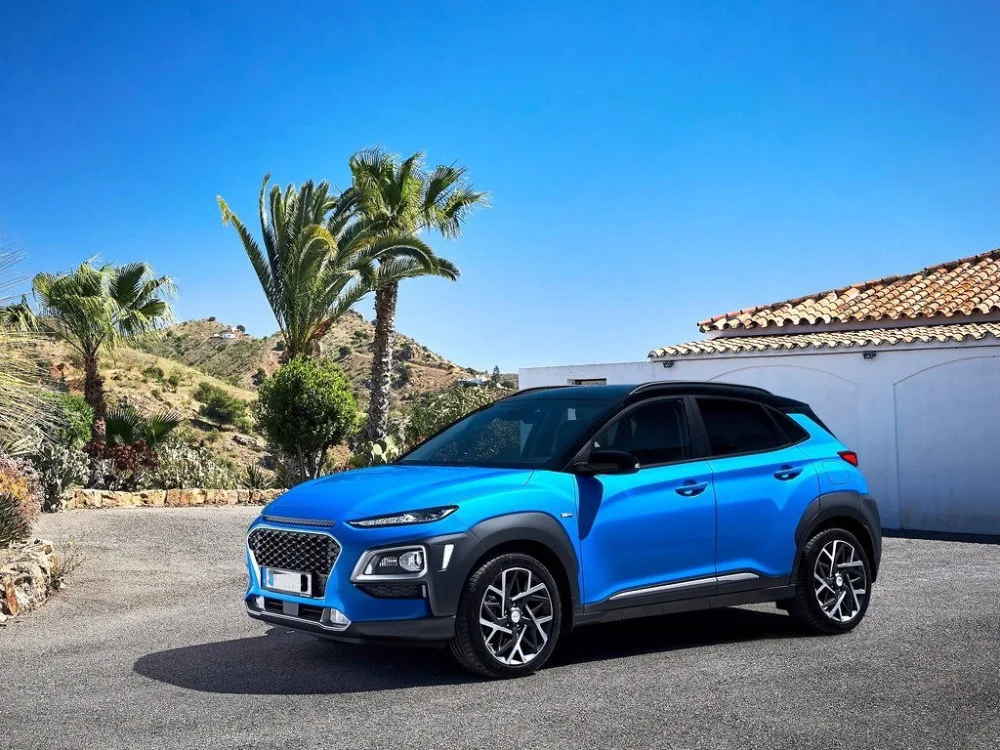 Аксессуары для стайлинга автомобилей hyundai Kona дверная наклейка для порога Авто протектор из нержавеющей стали Накладка на педаль