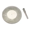 60mm Diamond Grinding Wheel Metal Cutting Disc For Mini Dremel Rotary Tool Accessories With 1pc Arbor Shaft ► Photo 2/6