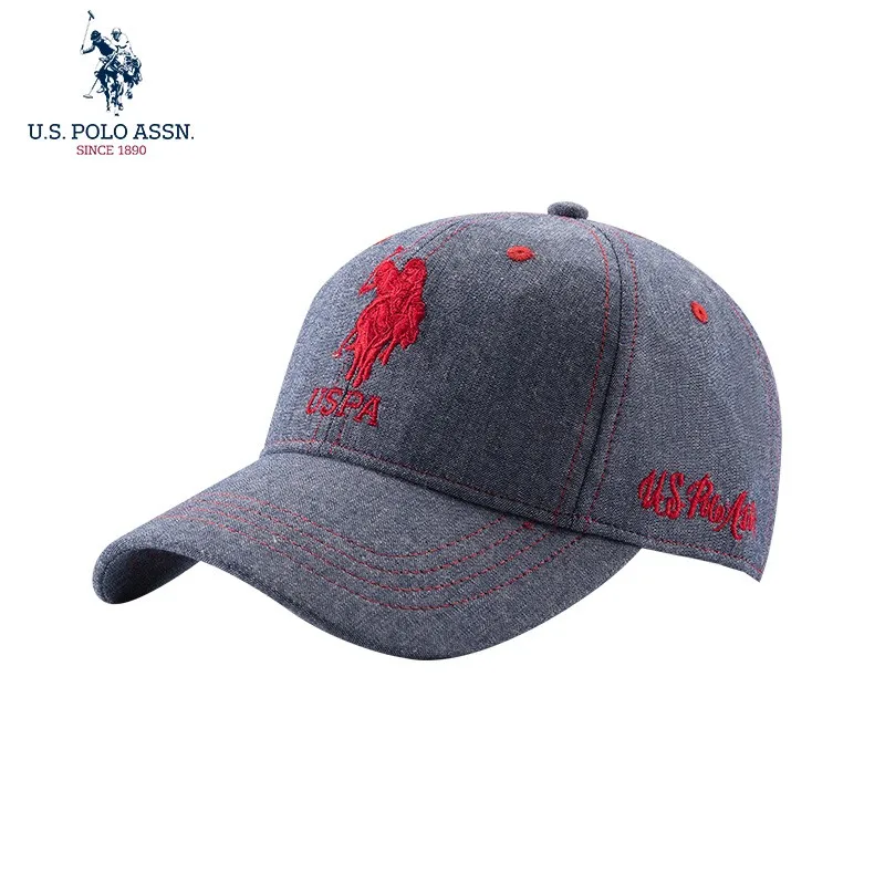 U.s. Polo Assn.2021 New Couple Baseball Caps Fashion  Embroidery Standard Cotton Adjustable Hats For Men And Women