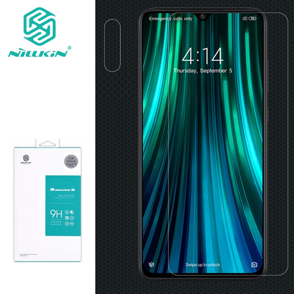 H glass Для Xiaomi redmi note 8 pro закаленное стекло NILLKIN H/H+ Pro Nano Анти-взрыв 9H Защитная пленка для экрана для redmi note 8 note8 - Цвет: H glass