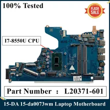 Lsc placa-mãe para computador portátil hp 15-da, I7-8550U 4 100% testada