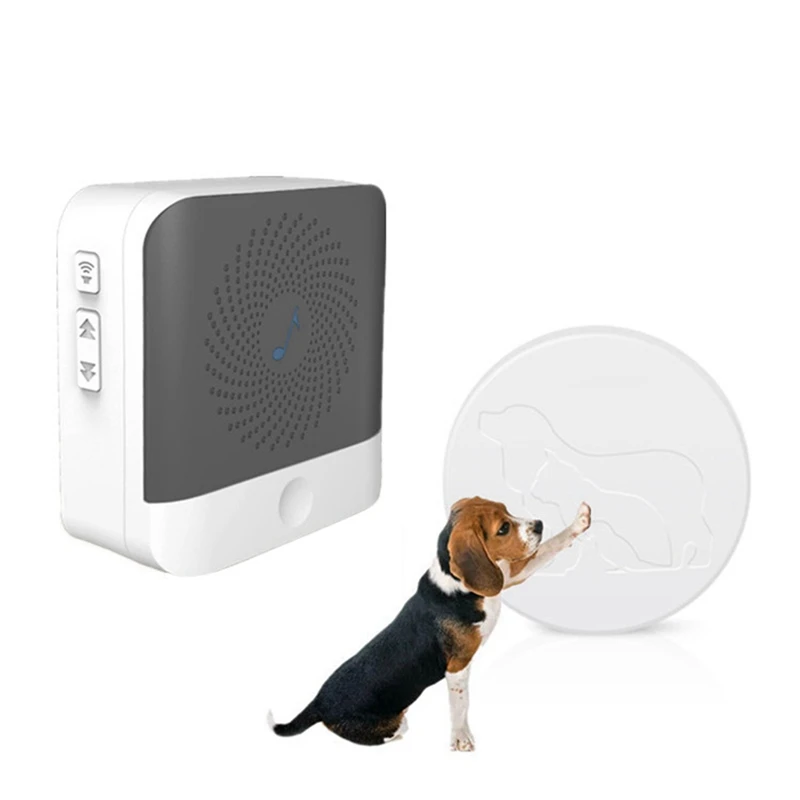Dog Doorbell Standard Pet Doorbells Wireless Touch Button Dogs Training Doorbells Paw Bell Family Pet Dog Training Bells Hot-1