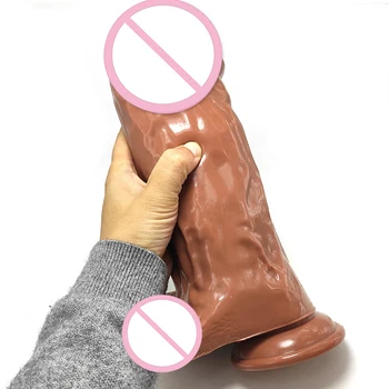 3 inch XXL Dildo Strap on Giant Huge Penis with Suction Cup Realistic Anal Dildo Sex Toys for Women Men 3in Big Dick Masturbator 3