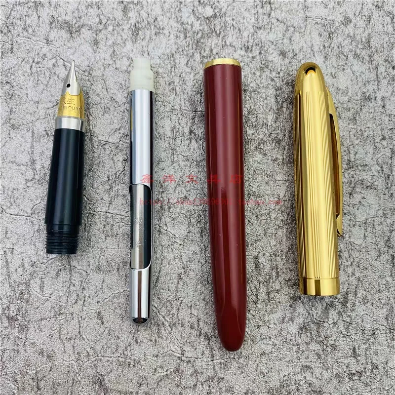 Rare Old Stock 1Pc Wing Sung 840 Fountain Pen Ink Pen F Nib Aerometric Pen Stationery Office school supplies penna stilografica