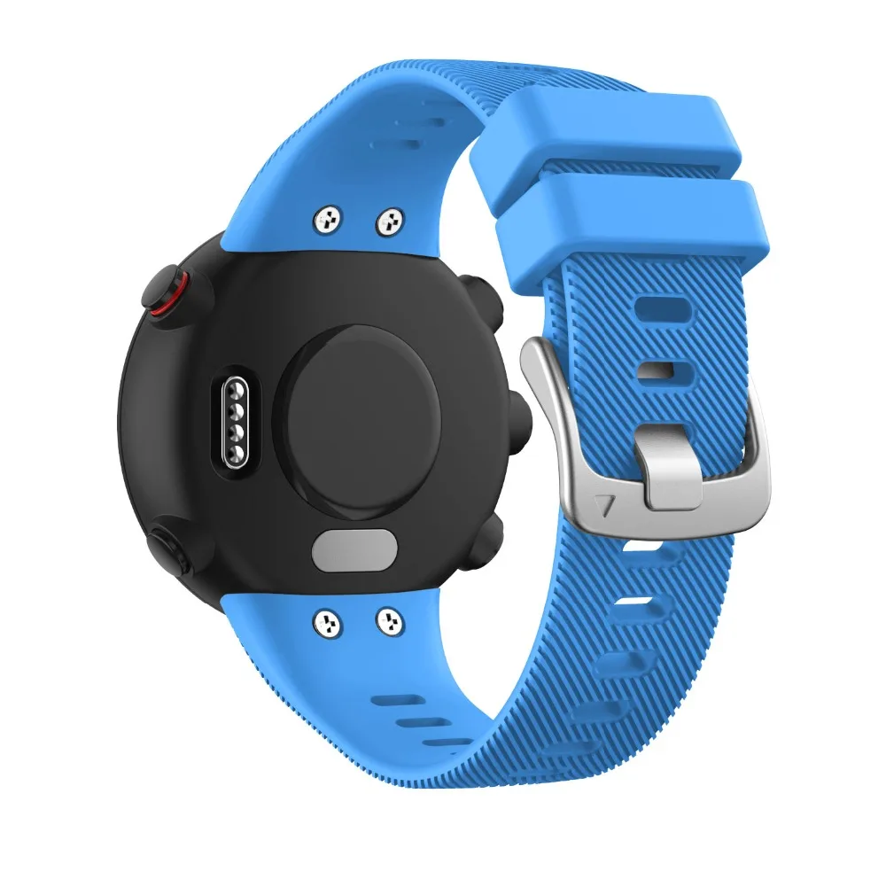 Силиконовый ремешок для Garmin Forerunner 45 45 s, умный ремешок для часов, спортивный сменный Браслет, цветной браслет Correa с инструментом