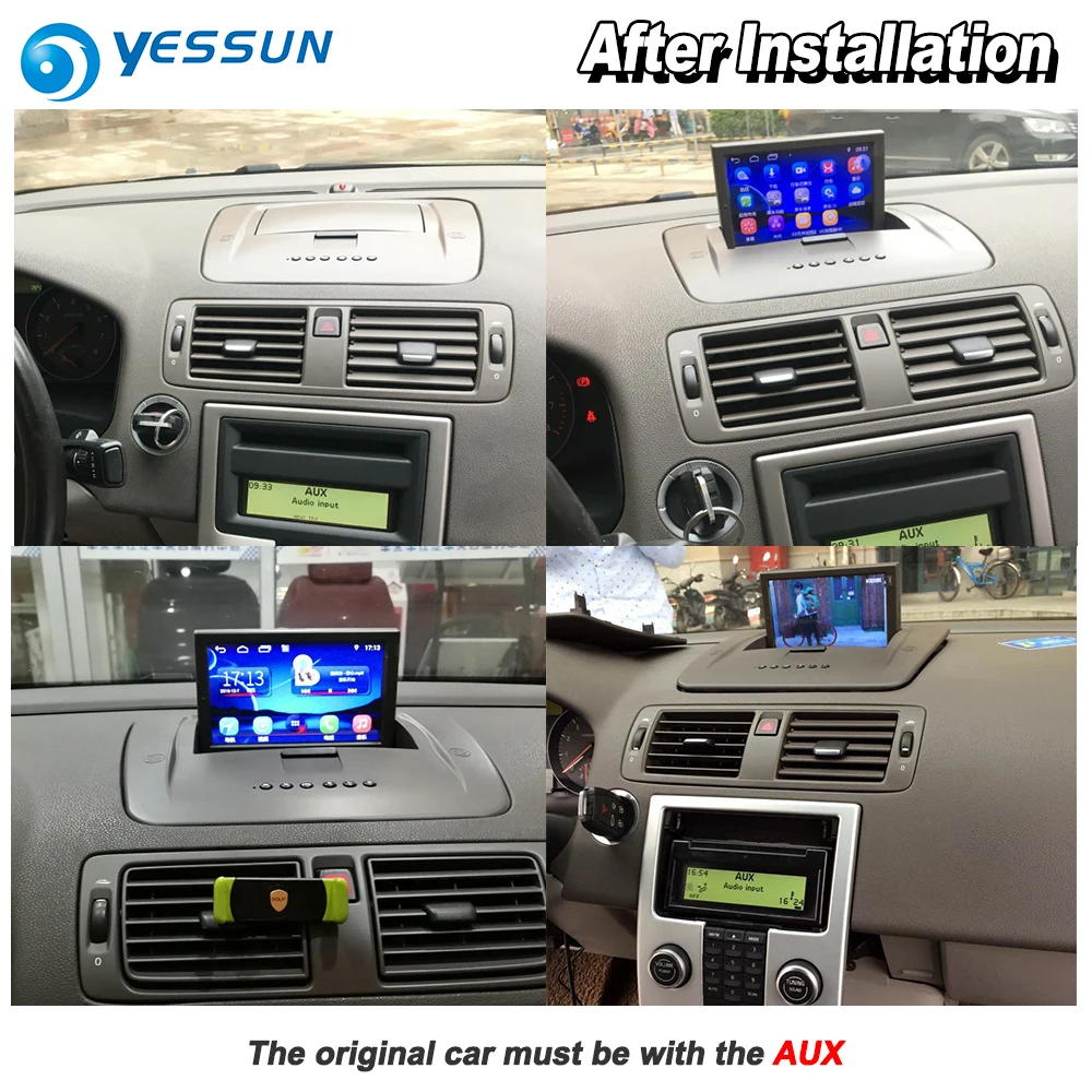  YESSUN For Volvo S40 2004~2012 Car Android Carplay GPS Navi maps Navigation Player Radio Stereo Mul