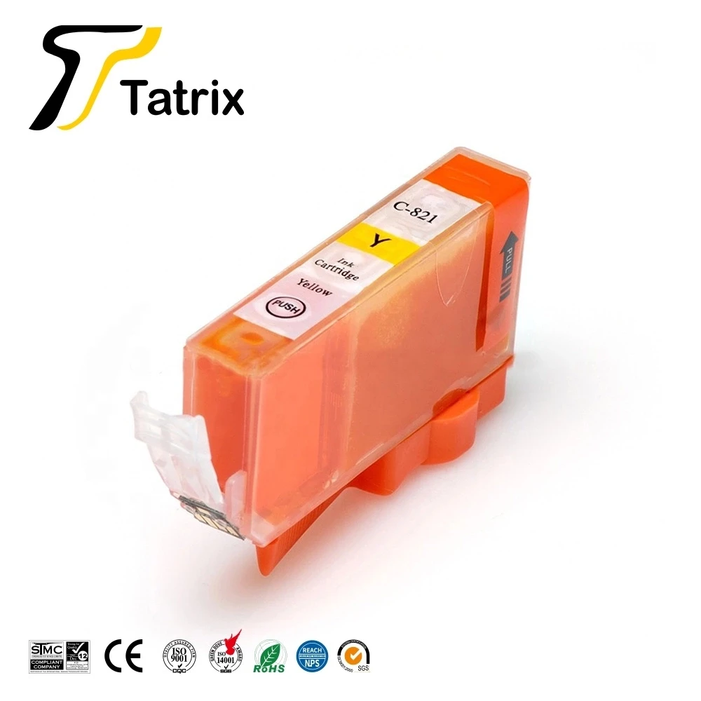 Tatrix PGI-820 PGI820 CLI-821 CLI821 цветной совместимый картридж для принтера Canon PIXMA IP4760 MX868 MP568