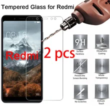 2pcs! 9H HD Screen Protector for Redmi Note 7 Pro Protective Glass on Xiaomi Redmi Note 7S 6 5 Pro 5A Prime 4X 4 3 2