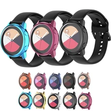Galaxy watch Активный Чехол для samsung galaxy watch active/SM-R500 покрытие Красочный прозрачный ПК ТПУ мягкий пластиковый анти-осенний чехол