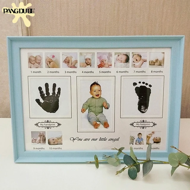 Cadre Photo Bebe Mon Premier Annee Anniversaire Photo Cadre Souvenir Plastique Nouveau Ne Bapteme Shower Frame Album Multi Ouverture Collage Avec 12 Image Debout Suspendu Cadeau De Noel Naissance Cadeaux De Naissance Et