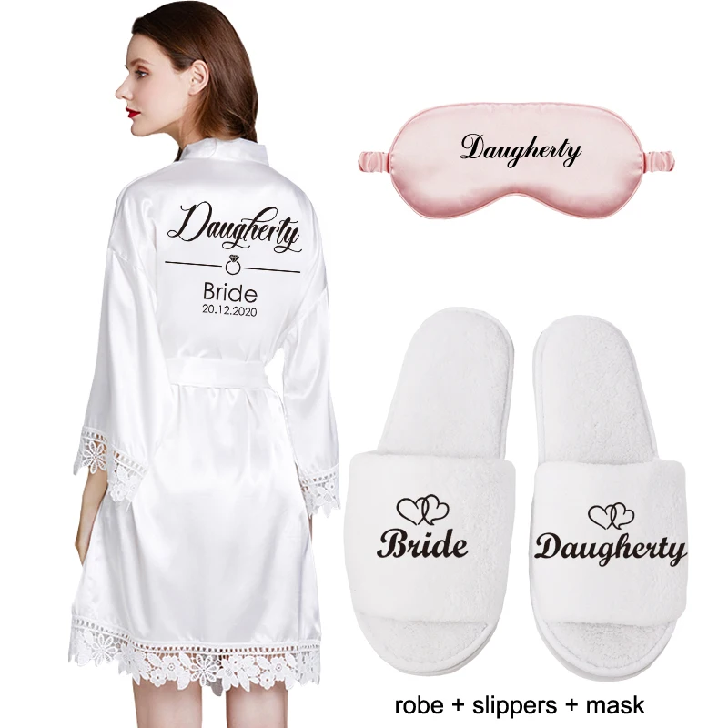 robe shoe mask