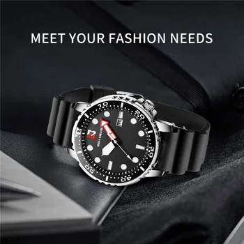 

Fashion Men Multi-function Waterproof Quartz Wristwatch Stainless Steel Quartz Watch Adjustable Band Watch Relogio Masculino